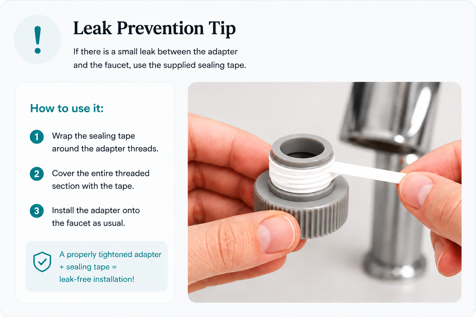 Installation tip