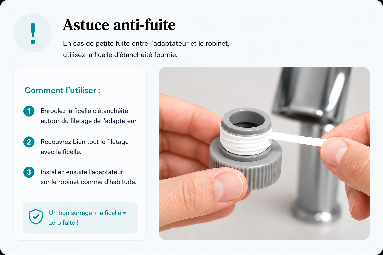 Astuce installation